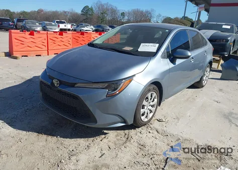 2021 Toyota Corolla Le from USA, damaged, VIN JTDEPMAE5MJ123702